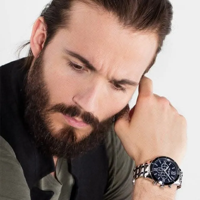 Thomas Sabo Rebel At Heart  Chronograph Black Watch WA0139-222-203