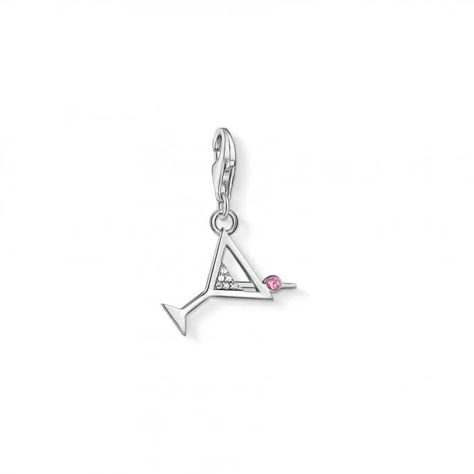 Thomas Sabo Red Zirconia Cocktail Charm 1802-013-27 Thomas Sabo Collectable Charms
