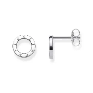 Thomas Sabo Silver Jewellery Sterling Silver Thomas Sabo Together Stud Earrings