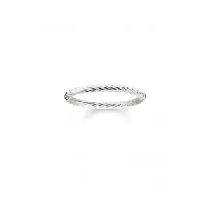 Thomas Sabo Sterling Silver Cord Ring TR2121-001-12 Thomas Sabo Rings