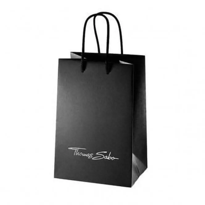 Thomas Sabo Sterling Silver Medium Chunky Tube Hoops CR636-001-21 Thomas Sabo Earrings