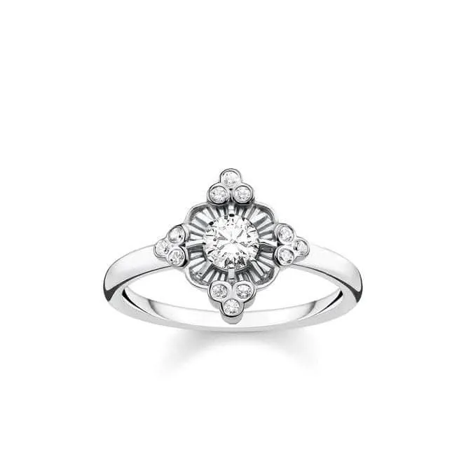 Thomas Sabo White Royalty Ring TR2221-643-14 Thomas Sabo Rings