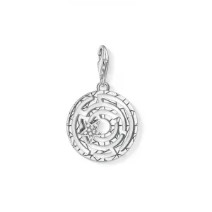 Thomas Sabo White Silver Maze Charm 1823-643-14 Thomas Sabo Collectable Charms