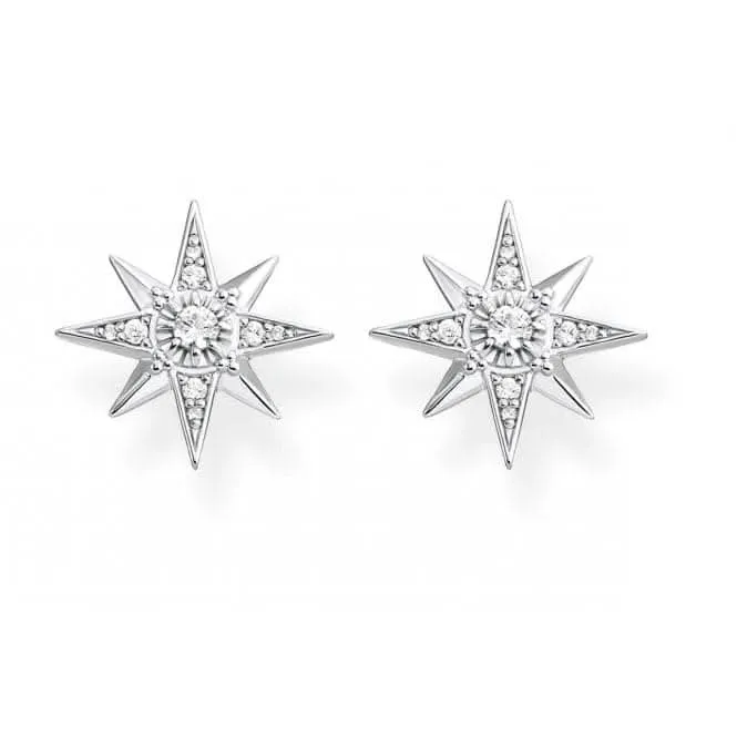Thomas Sabo White Zirconia Magic Stars Ear Studs H2081-051-14 Thomas Sabo Earrings