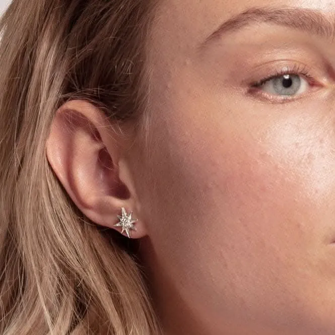 Thomas Sabo White Zirconia Magic Stars Ear Studs H2081-051-14 Thomas Sabo Earrings