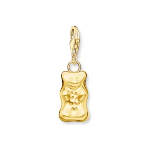 Thomas Sabo Womens Charms Jewellery Charm pendant Gold HARIBO goldbear