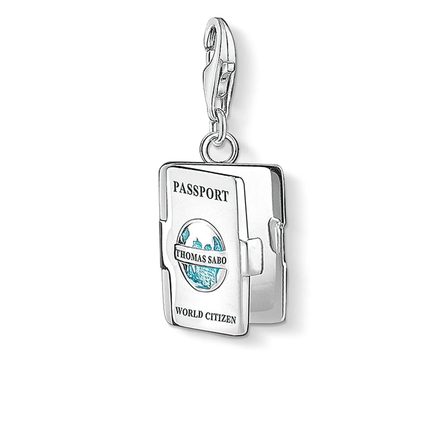 Thomas Sabo Womens Charms Jewellery Charm Pendant "Passport"