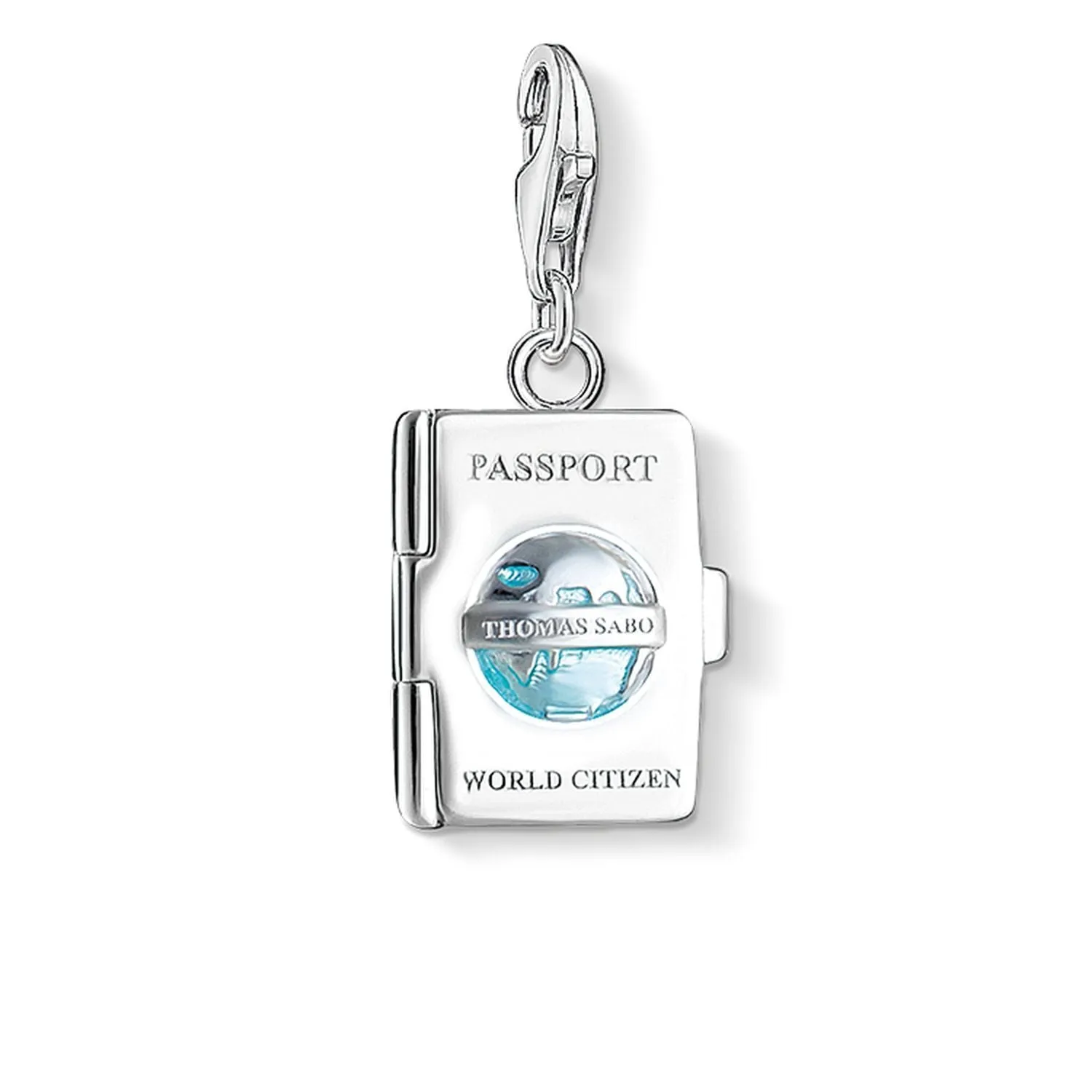 Thomas Sabo Womens Charms Jewellery Charm Pendant "Passport"