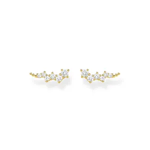 Thomas Sabo Womens Earrings Ear Climber White Stones