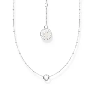 Thomas Sabo Womens Necklaces Member Charm necklace with round Pendant and little balls