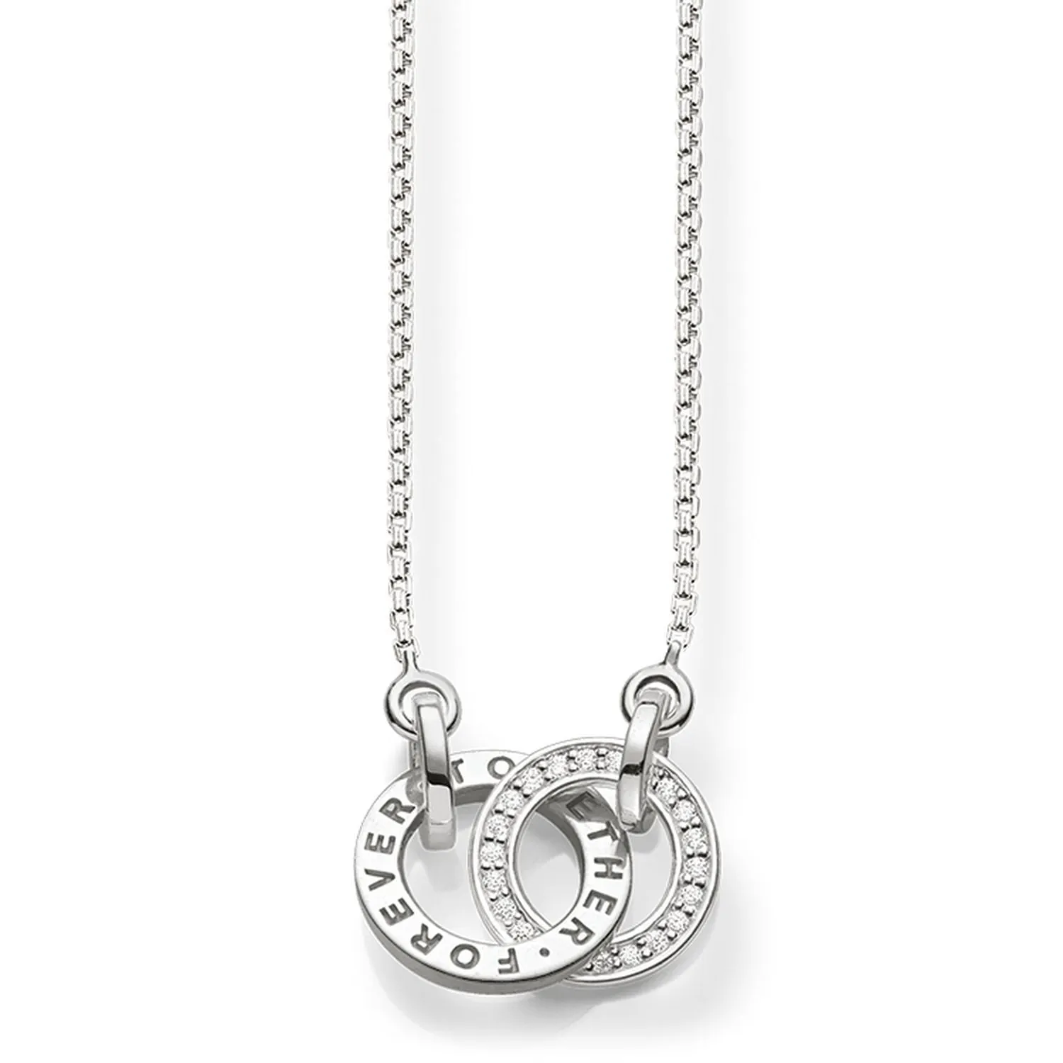 Thomas Sabo Womens Necklaces Necklace "TOGETHER FOREVER"