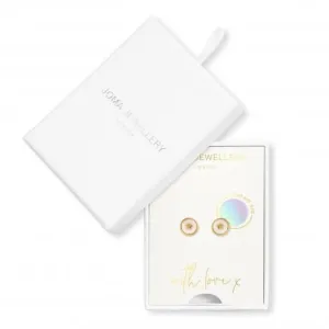 Treasure The Little Things Dream Big Gold Earrings 4298 Joma Jewellery
