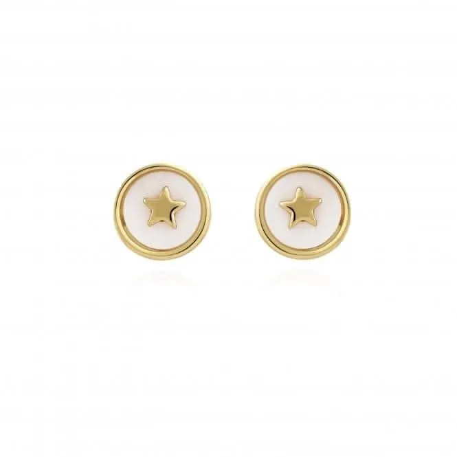 Treasure The Little Things Dream Big Gold Earrings 4298 Joma Jewellery