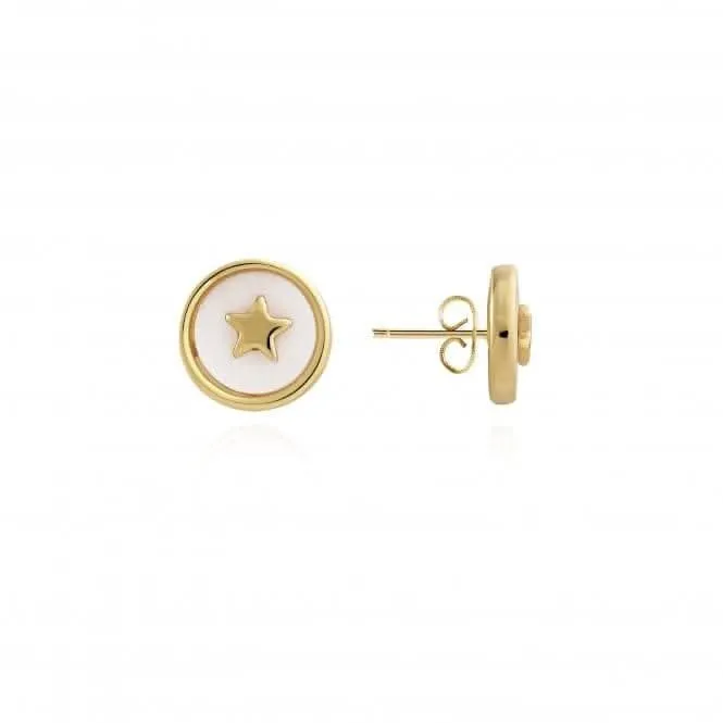 Treasure The Little Things Dream Big Gold Earrings 4298 Joma Jewellery