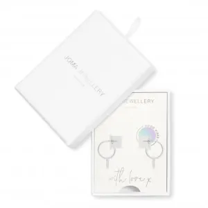 Treasure The Little Things Good Vibes Silver Earrings 4293 Joma Jewellery