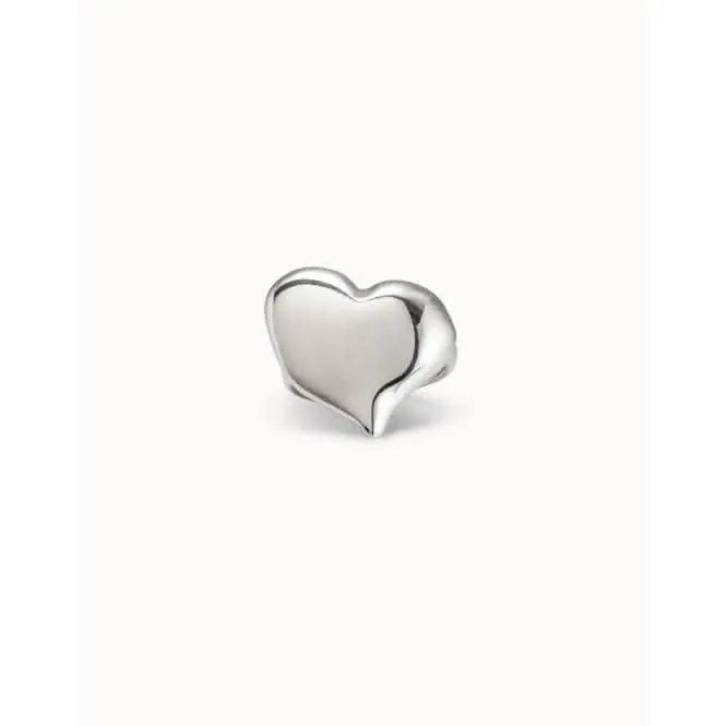 Uno Heart Silver Metal Ring Unode50 Jewelry And Accessories