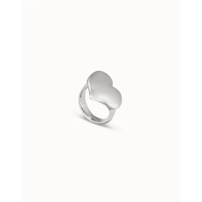 Uno Heart Silver Metal Ring Unode50 Jewelry And Accessories