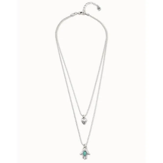 Values Turquoise Metal Natural Stone Necklace Unode50 Jewelry And Accessories