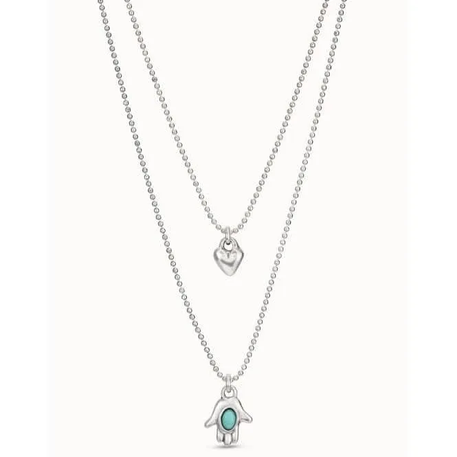 Values Turquoise Metal Natural Stone Necklace Unode50 Jewelry And Accessories
