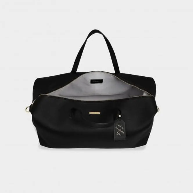 Weekend Holdall Bag Black KLB689 Katie Loxton Jewelry And Accessories