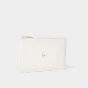 White Perfect Pouch KLB3076 Katie Loxton Jewelry And Accessories