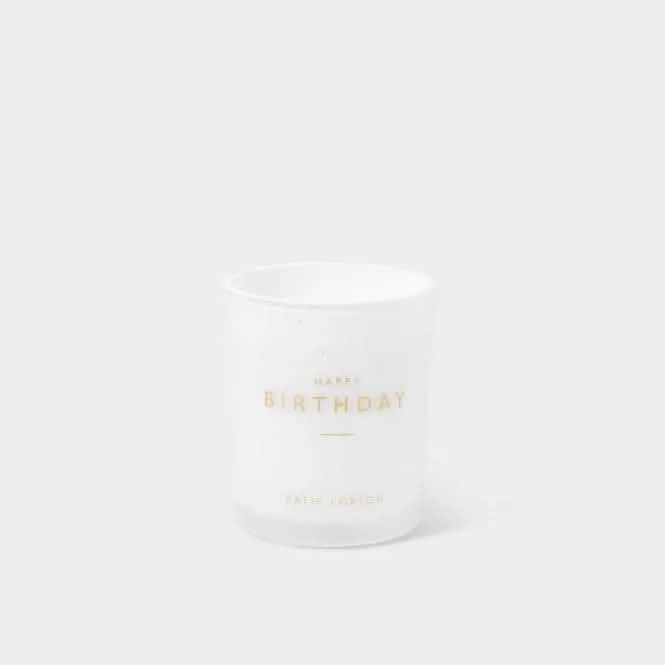 White Sentiment Jar Candle KLC339 Katie Loxton Jewelry And Accessories