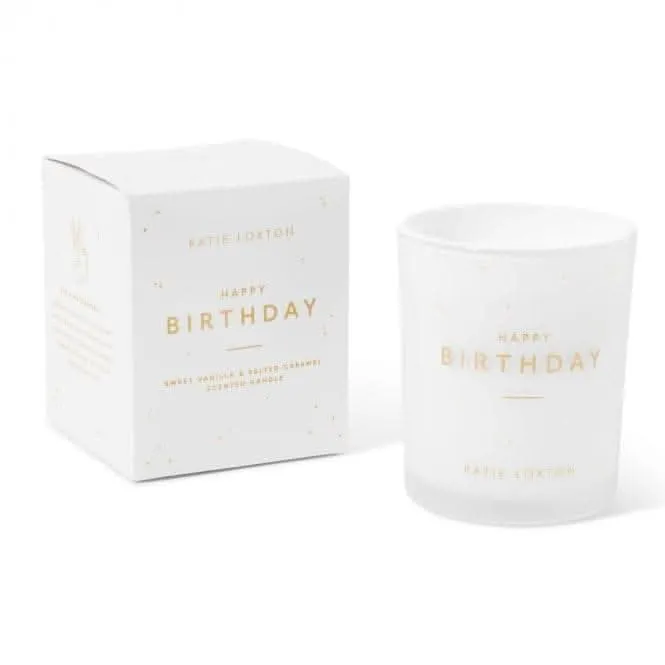 White Sentiment Jar Candle KLC339 Katie Loxton Jewelry And Accessories