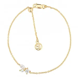 White Zirconia Adria Tre Bracelet SJ-B12272-PCZ-YG Sif Jakobs Jewellery