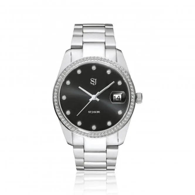 White Zirconia Aurora Watch SJ-W1050-CZ Sif Jakobs Jewellery