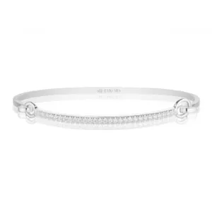 White Zirconia Capizzi Bangle SJ-BG42263-CZ Sif Jakobs Jewellery