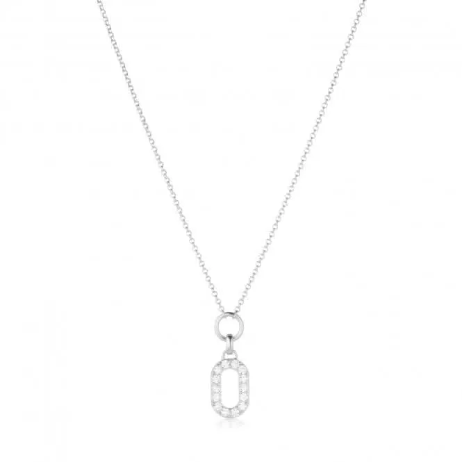 White Zirconia Capizzi Piccolo Necklace SJ-N42230-CZ Sif Jakobs Jewellery