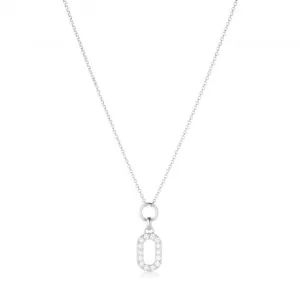 White Zirconia Capizzi Piccolo Necklace SJ-N42230-CZ Sif Jakobs Jewellery
