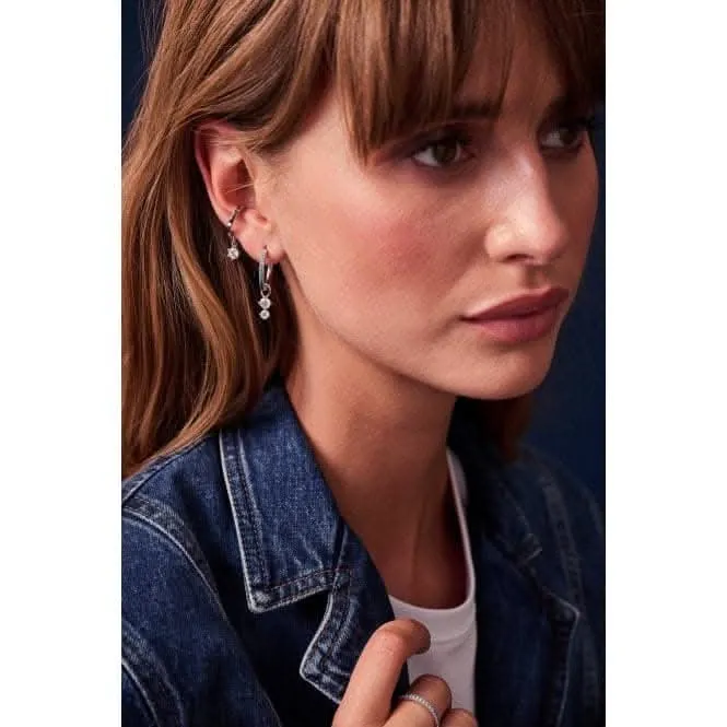 White Zirconia Circolo Due Earring Charm SJ-CH2372-CZ Sif Jakobs Jewellery