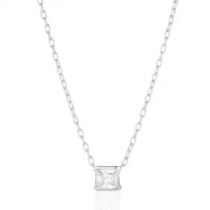 White Zirconia Roccanova Grande Necklace SJ-N42258-CZ Sif Jakobs Jewellery
