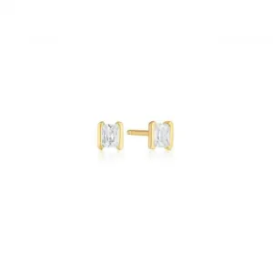 White Zirconia Roccanova Piccolo Earrings SJ-E42250-CZ-YG Sif Jakobs Jewellery