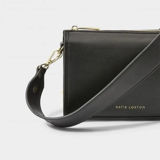 Zana Crossbody Bag in Black KLB2111 Katie Loxton Jewelry And Accessories
